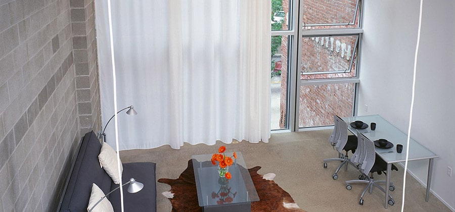 2A living space from above